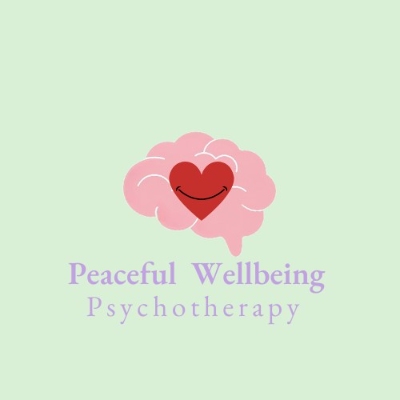 Peaceful Wellbeing Company Logo by Fatima Bint Saeed in London England